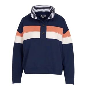 Bass Pro Navy Striped Pullover